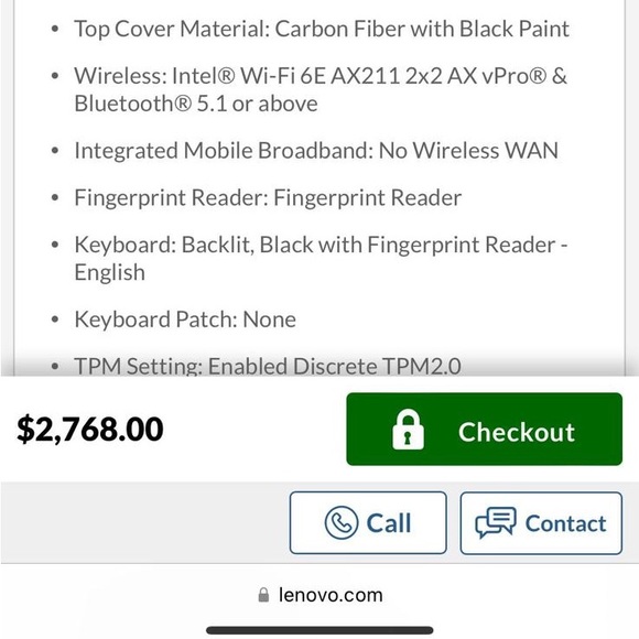 Brand NEW Lenovo ThinkPad X1 Nano Carbon Gen 2 - Picture 2 of 11